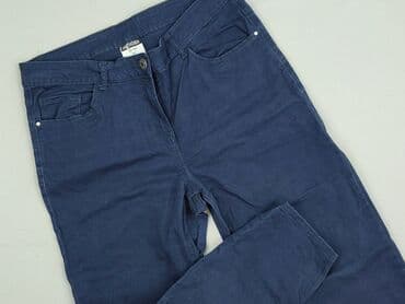 Women: UP2Fashion, Material trousers for women, size 3XL (EU 46) — 1