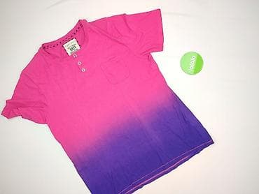 bluzki czerwona: Angelo Litrico, T-shirt damski, rozmiar XL — 2