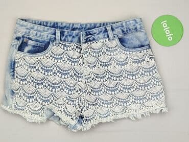 krótkie spodenki z koronką diy: George, Szorty damskie, rozmiar L — 2
