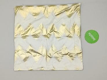 zegarek: Poszewka dekoracyjna na poduszkę – złoty wzór zygzak na białym tle - — 3