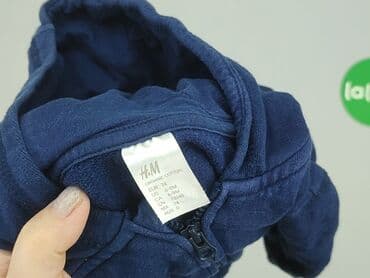 bluzki z zamkiem z przodu: Sweatshirt, H&M, 6-9 months, condition - Good — 4