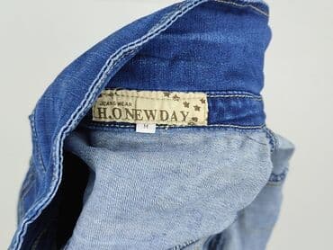 biała marynarka stradivarius: Kurtka jeansowa damska, M — 4