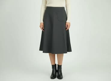 szara spódnice rozkloszowane: Spódnica damska, rozmiar M — 1