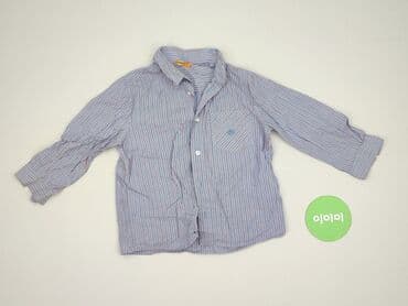 Kids' Clothes: Shirt 3-4 years, condition - Perfect, pattern - Striped, color - Blue — 2