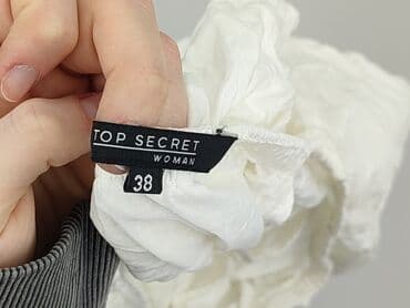 bluzki kopertowe reserved: Top Secret, Women's blouse, size M (EU 38) — 4