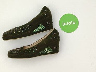 dziecięce trampki na koturnie: Półbuty damskie, rozmiar 40 — 3