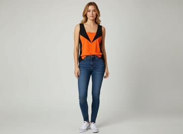 bluzki basic długi rękaw: Top damski, rozmiar M — 6