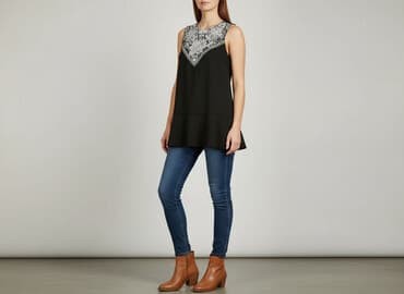 bluzki wyszczuplające sylwetkę: Top damski, rozmiar S — 6