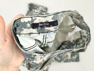 zara woskowane spodnie: Bershka, Брюки жіночі, розмір S — 4