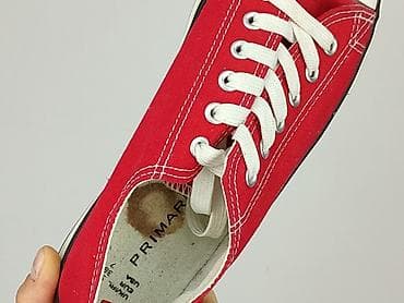 buty converse czerwone: Primark, Trampki damskie, rozmiar 38 — 8