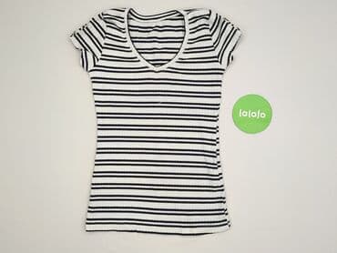 golfy w paski: T-shirt for men, size S — 2