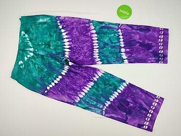 spodnie dehe: Hippie, Spodnie materiałowe damskie, rozmiar 2XL — 3