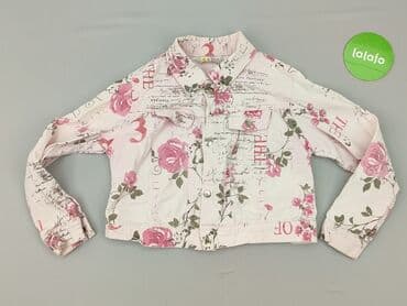 geox kurtka: Children's jeans jacket, 11 years, 140-146 cm, Baby Rose, condition - Very good — 2
