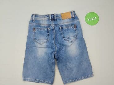 spodenki jeansowe z wysokim stanem pull and bear: Jeanswear, Szorty dla mężczyzn, rozmiar S — 3