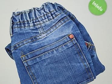 tanie spodenki jeansowe: Spodnie jeansowe, Y.F.K., 8 lat, 122/128, stan - Bardzo dobry — 6