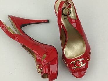 guess buty z futerkiem: Guess, Sandały damskie, rozmiar 38 — 1