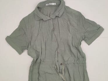 sukienki butelkowa zieleń midi: Sukienka damska, rozmiar M — 1