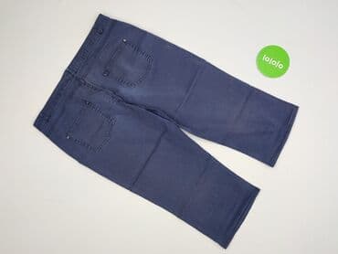 brązowe cargo: Camaïeu, Spodnie 3/4 damskie, rozmiar L — 3