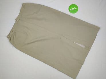 spódnice długie beżowa: Spódnica damska, rozmiar 3XL — 3