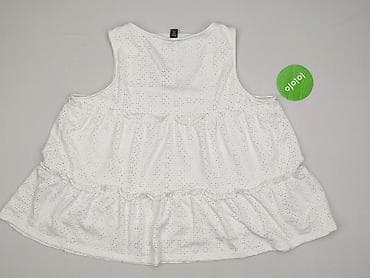 t shirty basic v neck: Shein Curve, Bluzka damska, rozmiar 2XL — 3