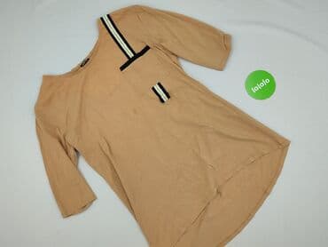 sweter piórkowy na drutach: Bluzka damska, rozmiar M — 2