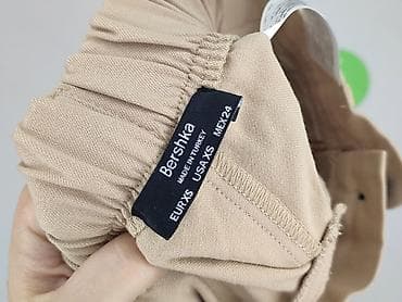 bezowe: Bershka, Szorty damskie, rozmiar XS — 4