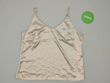 cieliste podkoszulki damskie: Sinsay, Koszulka od piżamy, rozmiar XL — 2