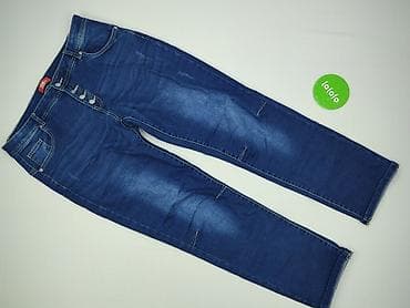 lonky jeans: Fashion Jeans, Jeansy damskie, rozmiar 4XL — 2