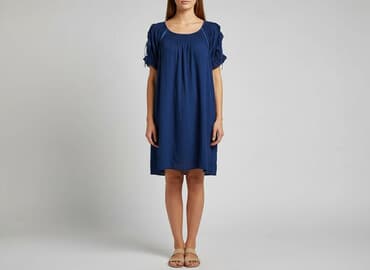 reserved sukienka denim: Moodo, Sukienka damska, rozmiar M — 7