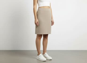 klapki hermes bezowe: Spódnica damska, rozmiar L — 6