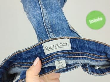 dżinsy z koronką: Blue Motion, Szorty damskie, rozmiar M — 5