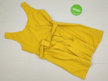 sukienki na wesele z narzutką żółta: Sukienka damska, rozmiar S — 4