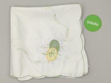 Lighting & Fittings: PL - Tablecloth 80 x 80, color - White, condition - Very good — 2