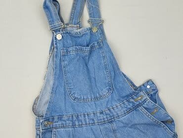 jeansowe ogrodniczki damskie: Ogrodniczki damskie, rozmiar XS — 1