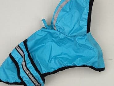 Kurtka przeciwdeszczowa dla psa z kapturem – niebieska „SPORT” - at lalafo.pl Kurtka przeciwdeszczowa dla psa z kapturem – niebieska „SPORT” -