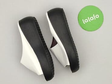 białe koturny sandały ccc: Klapki damskie, rozmiar 39 — 3