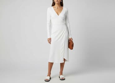 biała sukienki na panieński: Sukienka damska, rozmiar S — 5