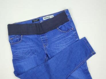 dżinsy ciążowe z dziurami: New Look Maternity, Jeansy damskie, rozmiar M — 1