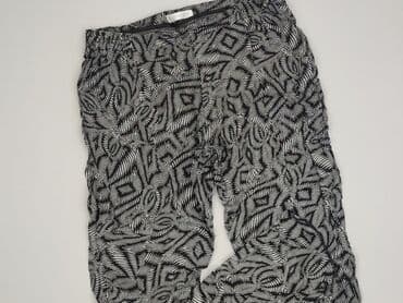 Women: Oodji, Material trousers for women, M — 1