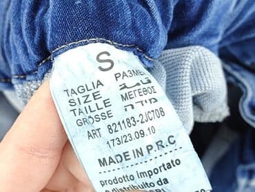 jeansy plus size wysoki stan: Denim, Jeansy damskie, rozmiar S — 5