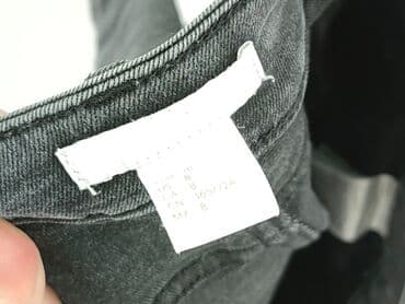 hm krótkie spodenki dzins low waist: H&M, Szorty damskie, rozmiar S — 4