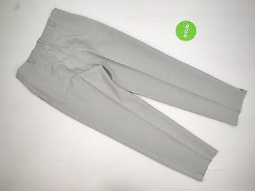 wide jeans: Spodnie materiałowe damskie, rozmiar M — 3