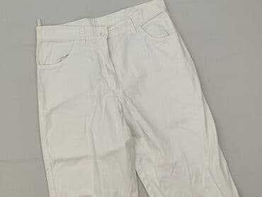 bluzki z muślinu bawełnianego: Material trousers for women, size L (EU 40) — 1