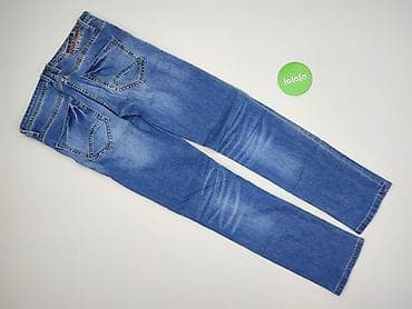 patchworkowe jeansy: Jeansy dla mężczyzn, rozmiar M — 3