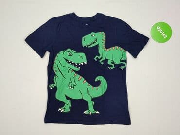 koszulka wersow: T-shirt, H&M, 10 years, 134-140 cm, condition - Very good — 2