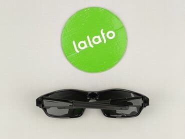 paski do sukienki srebrne: Glasses, Sunglasses, Trapezoid design, condition - Very good — 3