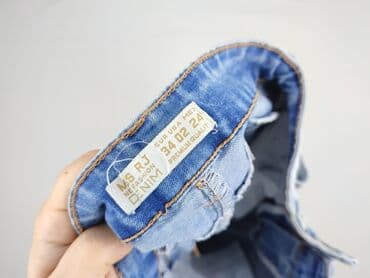obcisłe jeansy: DENIM JEANS, Jeansy damskie, rozmiar XS — 5