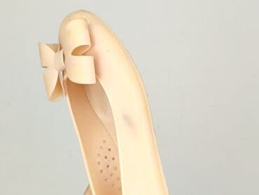 biale buty z kokardą: Ballerinas for women, size 39 — 6