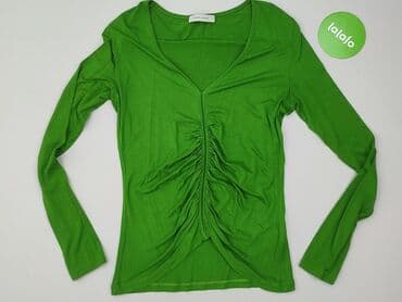 limonkowy sweter reserved: Rene Lezard, Bluzka damska, M — 2