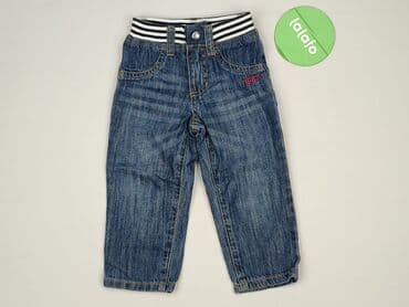 джинси h: Denim pants, Wójcik, 9-12 months, condition - Perfect — 2